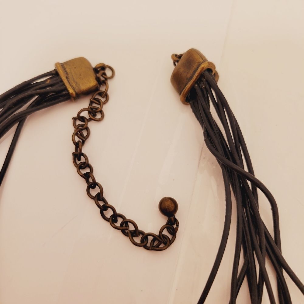 Chico's Beaded Multi-Strand Necklace. - Picture 8 of 10